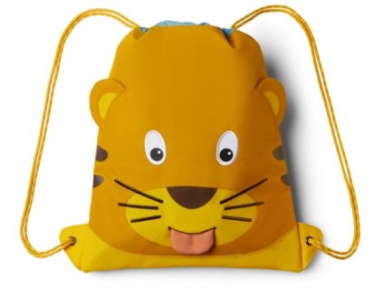 detský batůžek Affenzahn Kids Sportsbag Tiger - yellow, AFZ-GYM-001-001