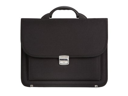 Aktovka REAbags 7416-T - čierna-textil, RB-7416-T_BLACK-TEXTIL