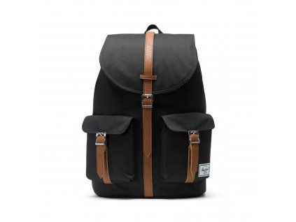 Herschel Dawson Black/Tan Synthetic Leather 20,5 l, 10233-00001-OS