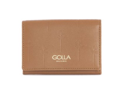Golla Winnie Cognac - peněženka na karty, GOLLA-G2308