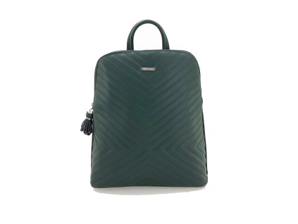 Batoh David Jones Lucy zelená, 6146-2 DARK GREEN