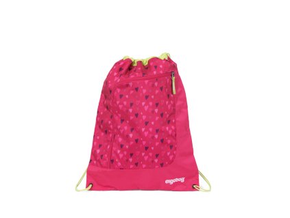 Ergobag sportovní pytel Pink hearts 2021, EBA-SPO-002-9Z7