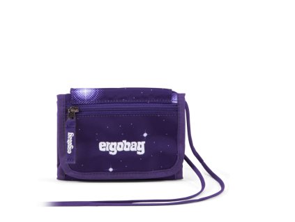 Ergobag Peněženka - galaxy fialový, ERG-WAL-002-9V6