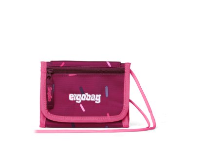 Ergobag Peněženka - violet confetti, ERG-WAL-001-A01