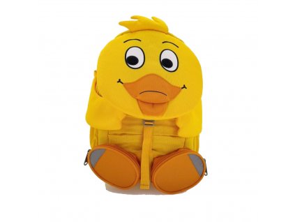 Affenzahn detský batoh do školky Duck large - yellow 8l, AFZ-FAL-001-042