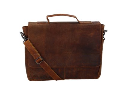 Green Wood Luxusní pánská kožená taška José khaki, GW 19195 KH
