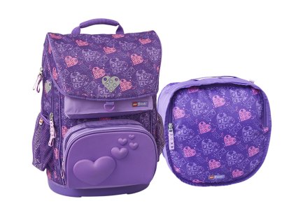 LEGO Friends Hearts Maxi - školní aktovka, 2 dílný set, 20110-2005