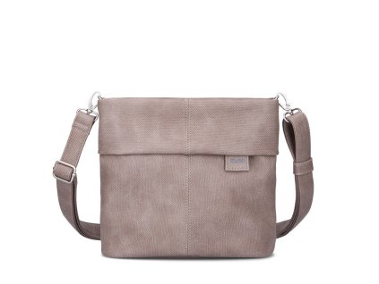 Zwei Kabelka MADEMOISELLE M8 canvas taupe, ZWEI-M8-CTAU