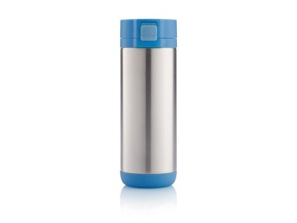 XD Design Uzamykatelný termohrnek Lock 250 ml modrý/šedý, XD-P432.665