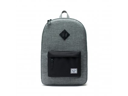 Herschel Heritage Raven Crosshatch/Black 21,5L, 10007-01132-OS