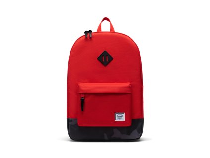 Herschel Heritage Fiery Red/Night Camo 21,5L, 10007-04686-OS