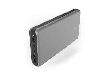 Hama ALU15HD, powerbanka, 15000 mAh, hliníkové provedení, strieborná, 187239