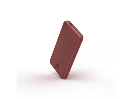 Hama Fabric 10, powerbanka, 10000 mAh, textilný provedení, červená čili, 187258