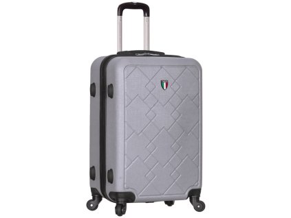 cestovný kufor TUCCI T-0107/3-M ABS - šedá, RB-T-0107/3-M_GREY
