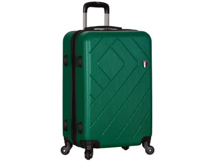 cestovný kufor TUCCI T-0108/3-L ABS - zelená, RB-T-0108/3-L_GREEN
