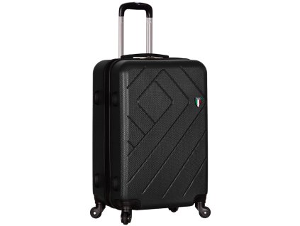 cestovný kufor TUCCI T-0108/3-M ABS - čierna, RB-T-0108/3-M_BLACK