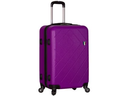 cestovný kufor TUCCI T-0108/3-M ABS - fialová, RB-T-0108/3-M_VIOLET