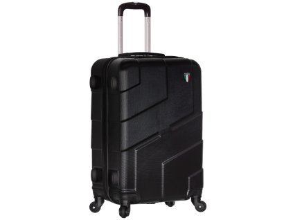cestovný kufor TUCCI T-0112/3-M ABS - čierna, RB-T-0112/3-M_BLACK