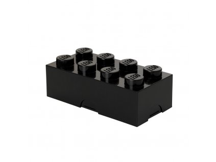 LEGO box na svačinu 100 x 200 x 75 mm čierny, 40231733