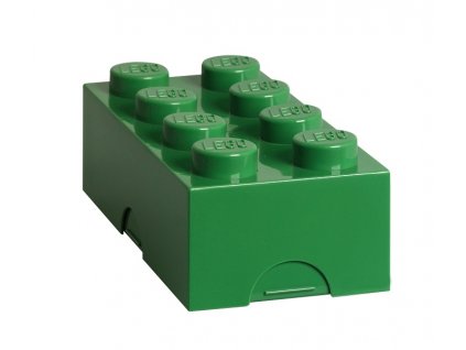 LEGO box na svačinu 100 x 200 x 75 mm zelený, 40231734