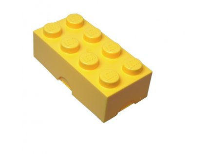 LEGO box na svačinu 100 x 200 x 75 mm žltý, 40231732
