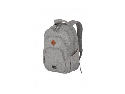 Travelite Basics Backpack Melange Light grey 22l, TRAVELITE-96308-03