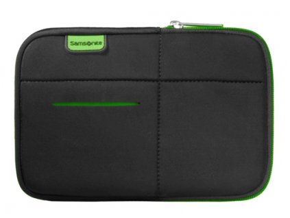 Samsonite LAPTOP SLEEVE 7" Black/Green - Airglow Sleeves