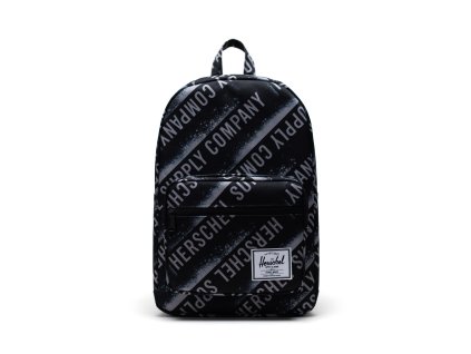 Herschel Pop Quiz - Stencil Roll Call Black 22 l