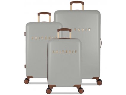SUITSUIT Sada cestovných kufrů TR-7141/3 Fab Seventies Limestone