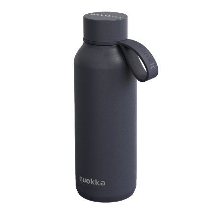 Quokka nerezová termoska s pútkom Solid 510 ml - slate