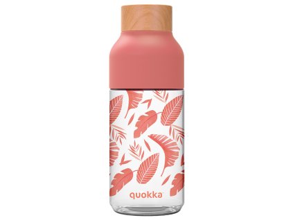 Quokka Tritanová láhev Ice 570 ml - pink botanical