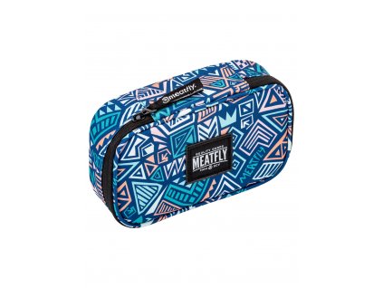 Meatfly Pouzdro XL Pencil Case - Dancing Mint