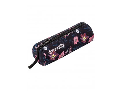 Meatfly Pouzdro Basic Case - Hibiscus Black