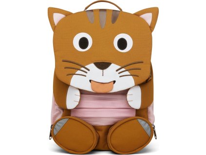 289591 affenzahn detsky batoh do skolky large friend cat brown 8l