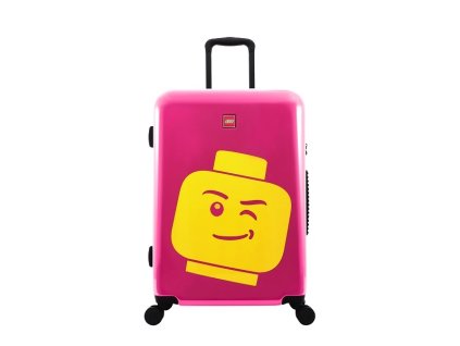 LEGO Luggage ColourBox Minifigure Head M 24" - Berry"