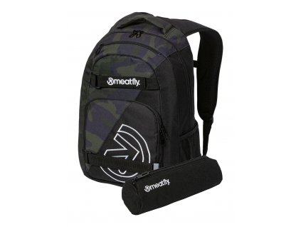 Meatfly Batoh Exile - Rampage Camo/Black - 24 L + PENÁL ZDARMA