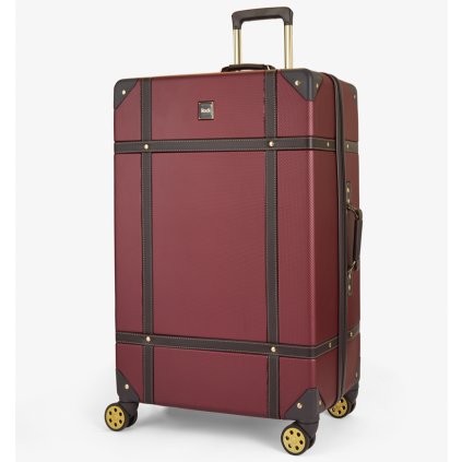 cestovný kufor ROCK TR-0193/3-L ABS - vínová