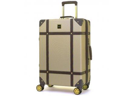 cestovný kufr ROCK TR-0193/3-M ABS - zlatá