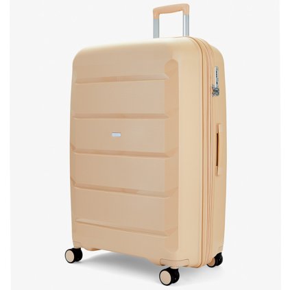 cestovný kufor ROCK TR-0239/3-L PP - béžová