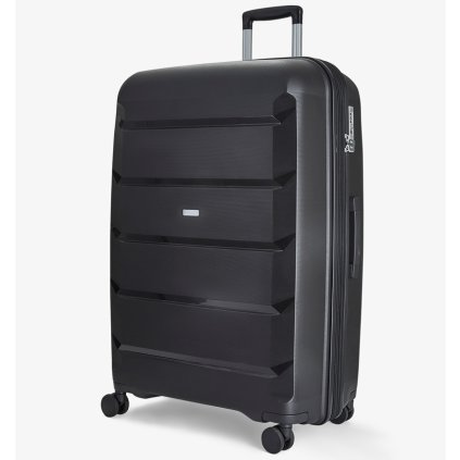 cestovný kufor ROCK TR-0239/3-L PP - čierna