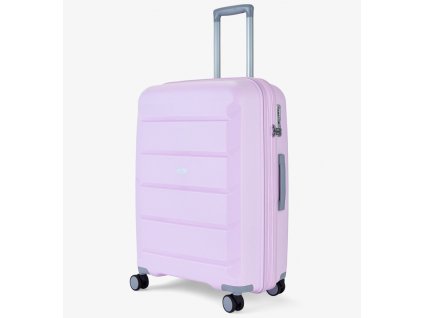 cestovný kufr ROCK TR-0239/3-M PP - fialová