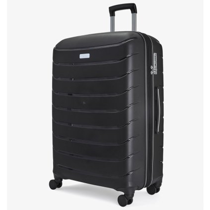 cestovný kufor ROCK TR-0241/3-L PP - čierna