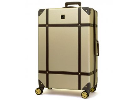 Sada cestovných kufrů ROCK TR-0193/3 ABS - zlatá