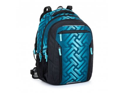 Bagmaster Školní batoh PORTO 22 C modrý