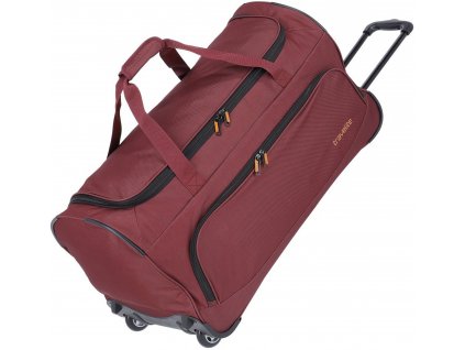 Travelite Basics Fresh Wheeled Duffle Bordeaux