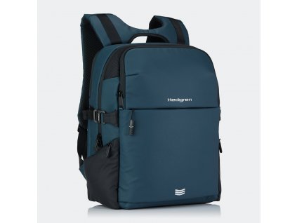 Hedgren Batoh Commute Rail 3-CMPT Backpack 15,6"+ RFID HCOM05 - modrá