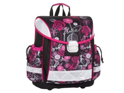 Bagmaster LIM 8 A BLACK/PINK/WHITE + LED Čelovka 3W