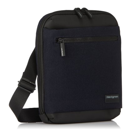 Hedgren Taška cez telo Next Slim Crossover Chip RFID HNXT09 - tmavomodrá