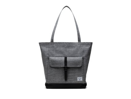 Herschel Retreat Tote - Raven Crosshatch