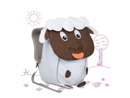 Batůžek pro nejmenší Affenzahn Stella Sheep - white